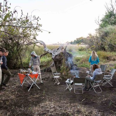 Camping on islands